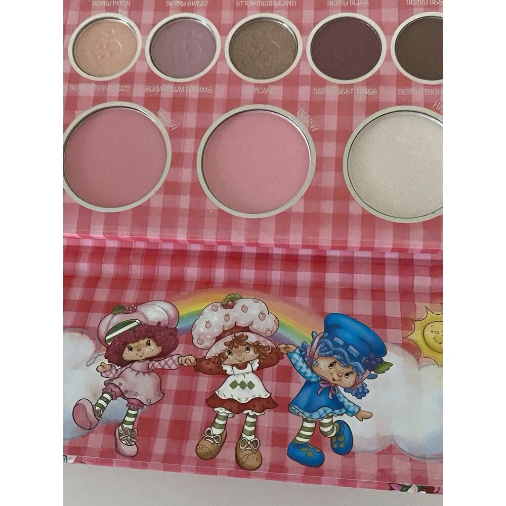 Strawberry Shortcake‎ Complexion Palette 10 Eyeshadow Highlighter & 2 Blush NEW